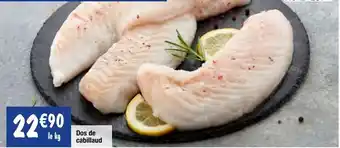 Migros Dos de cabillaud offre