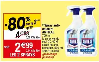 Spray anti-calcaire antikal