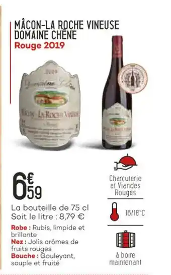 Macon-La Roche Vineuse Domaine Chéne