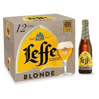 Auchan Supermarché Bière blonde leffe offre