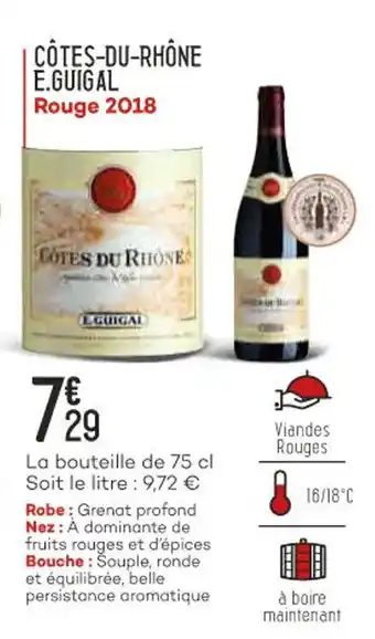 Bi1 Côtes-du-rhône e.guigal offre