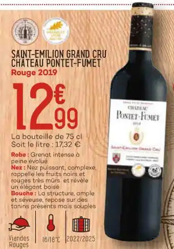 Bi1 Saint-emilion grand cru chateau pontet-fumet offre