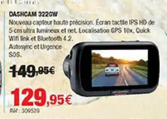 Autobacs Dashcam 322gw offre