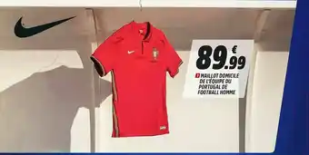 Intersport Maillot Domicile De L'équipe Du Portugal De Football Homme offre
