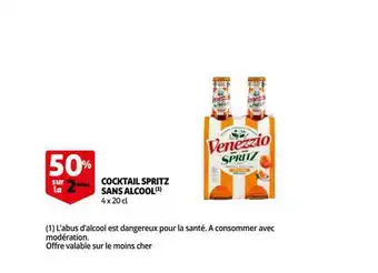 Auchan Cocktail spritz sans alcool offre