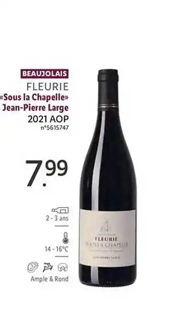 Lidl Beaujolais fleurie offre