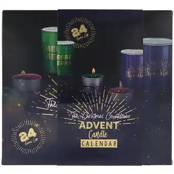 Action Calendrier de l’avent à bougies offre