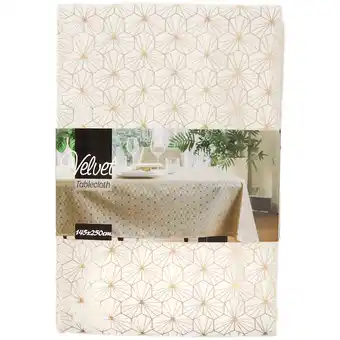 Action Nappe en velours offre