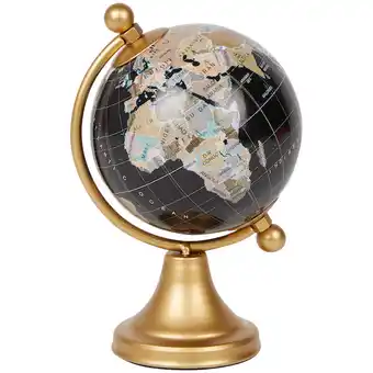 Action Globe terrestre sur un socle en métal offre