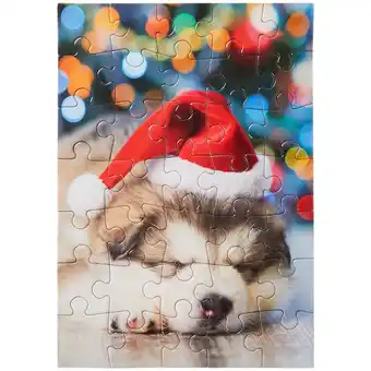 Action Mini-puzzle de noël offre