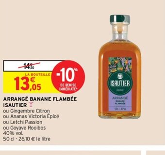 Intermarché Hyper Isautier Arrangé Banane Flambée offre