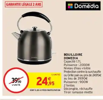 Intermarché Hyper Bouilloire Domedia offre