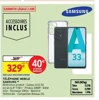 Samsung Téléphone Mobile