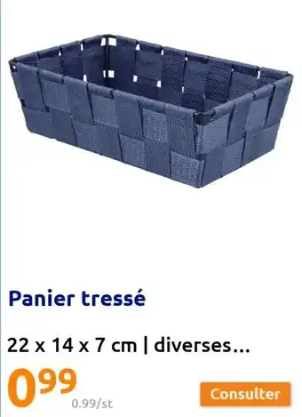 Action Panier Tressé offre
