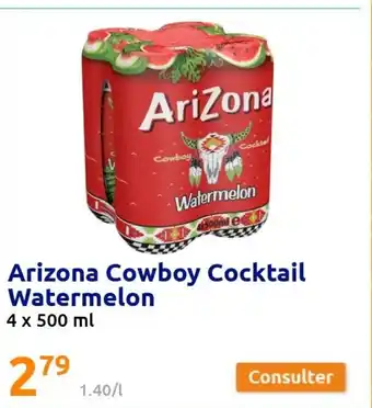 Action Arizona Cowboy Cocktail Watermelon offre