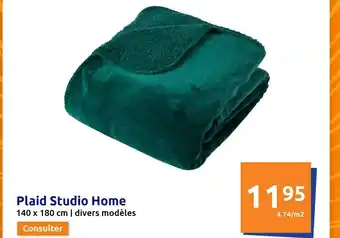 Action Plaid Studio Homme offre