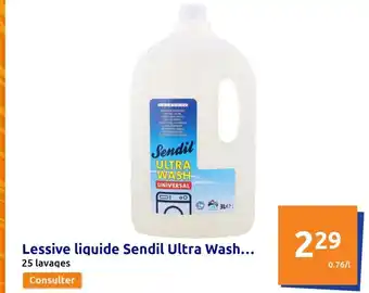 Lessive Liquide Sendil Ultra Wash