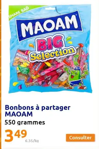 Action Bonbons à Partager Maoam offre