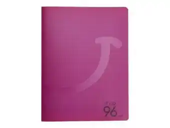 Cahier - 17 x 22 cm - 96 pages grands carreaux - violet - cultura