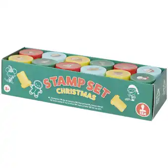 Action Set de tampons de noël offre