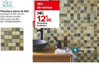 MosaĂŻque pierre de bali