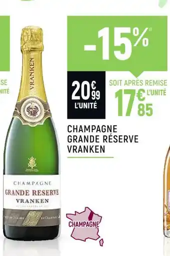Vranken champagne grande réserve