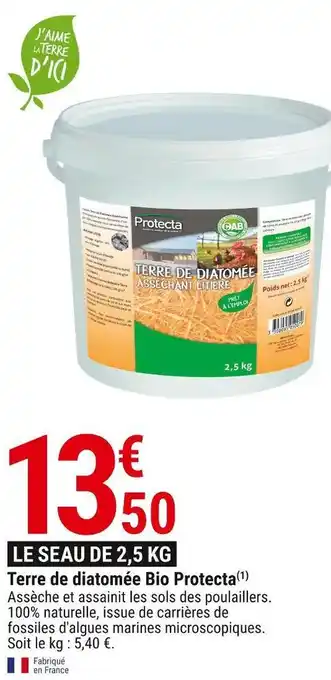 Gamm vert Protecta terre de diatomée bio offre