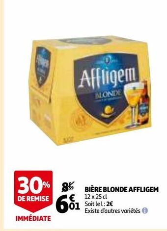 Bière blonde affligem