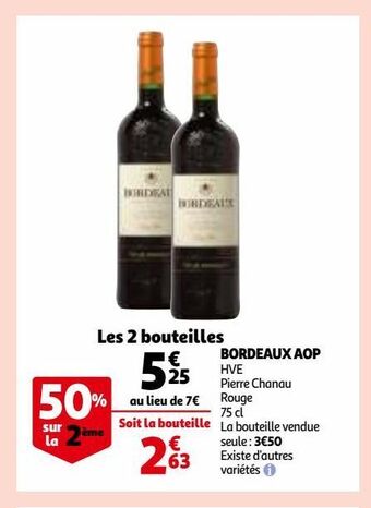 Auchan Bordeaux aop offre