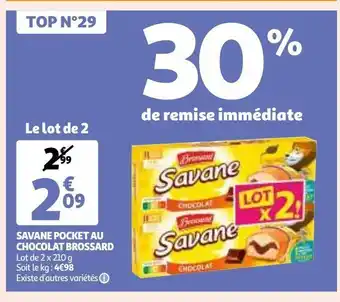 Savane pocket au chocolat brossard