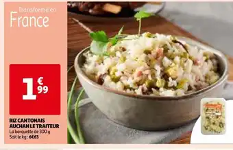 Auchan Supermarché Riz cantonais auchan le traiteur offre