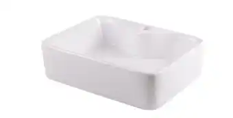 Brico Dépôt Goodhome vasque à poser en céramique blanc morfa offre