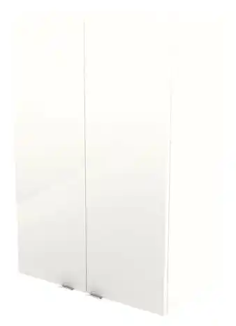 Brico Dépôt Goodhome armoire de salle de bains blanc imandra l.60 x h.90 x p.36 cm offre