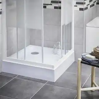 Brico Dépôt Cooke and lewis receveur de douche carré 80 x 80 cm acrylique offre