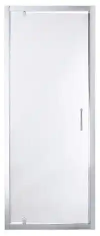 Brico Dépôt Cooke and lewis porte de douche pivotante réversible l. 70 cm en verre transparent offre