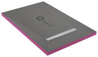 Brico Dépôt Q-board receveur à carreler avec caniveau "liquid" 140 x 90 cm offre