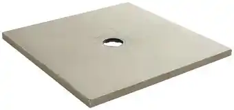 Brico Dépôt Q-board receveur à carreler "liquid" 90 x 90 cm offre