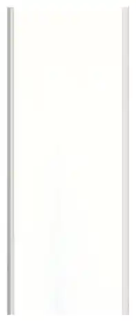 Brico Dépôt Goodhome paroi de douche fixe "beloya" en verre transparent h. 195 x l. 80 cm offre