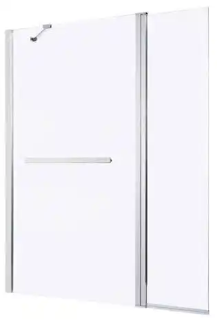 Brico Dépôt Goodhome pare-baignoire "nubia" 1 volet h. 150 x l. 124/125,5 cm offre