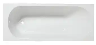Brico Dépôt Baignoire droite "troyes" l. 170 x l. 70 cm offre