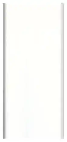 Brico Dépôt Goodhome paroi de douche fixe " beloya" en verre transparent h. 195 x l. 90 cm offre
