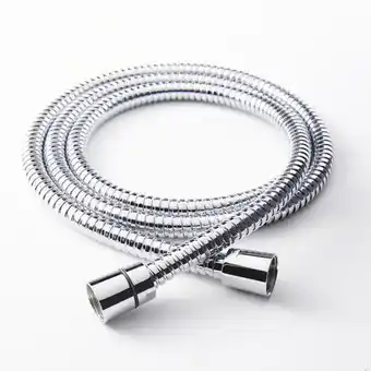 Brico Dépôt Goodhome flexible de douche chrome en inox - 2 m offre