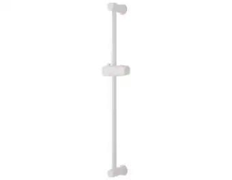 Brico Dépôt Barre de douche ajustable - blanc - l. 64,5 cm x ø 20mm offre