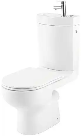 Brico Dépôt Goodhome pack wc & lave main "cavally" - sans bride offre