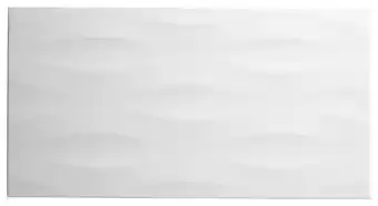 Brico Dépôt Goodhome décor mural blanc "perouso" l.60 x l.31 cm offre