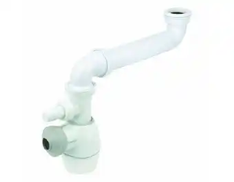 Brico Dépôt Wirquin siphon lavabo ajustable - 32/40 mm offre