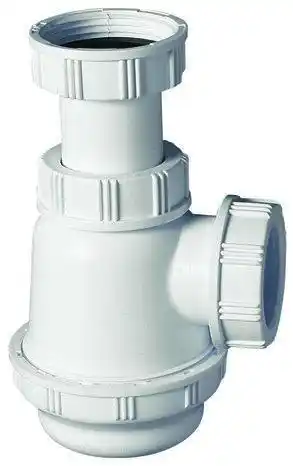 Brico Dépôt Wirquin siphon de lavabo ou bidet à culot court hauteur réglable de 107 à 152 mm ø sortie 32 mm offre