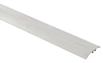 Brico Dépôt Goodhome barre de seuil en aluminium décor imitation pin lavé blanc - l. 93 x l. 3,7 cm x ép. 1,2 mm offre