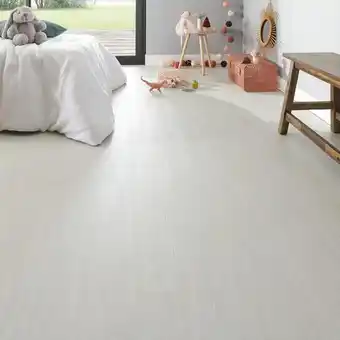 Brico Dépôt Lame pvc clipsable gris blanchi l. 15 x l. 93,5 cm. ép. 3,2 mm offre