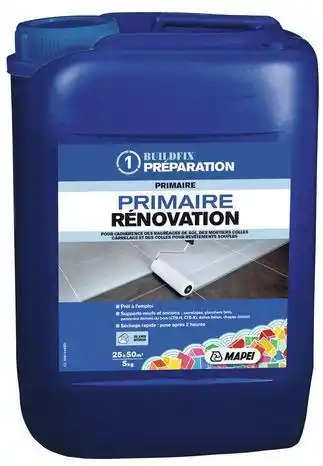Brico Dépôt Mapei primaire de rénovation - 5 kg offre